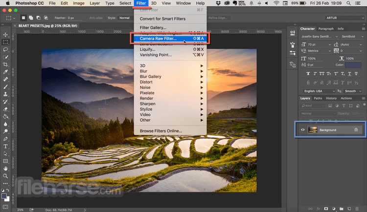Photoshop Camera Raw 8.2 Mac Download